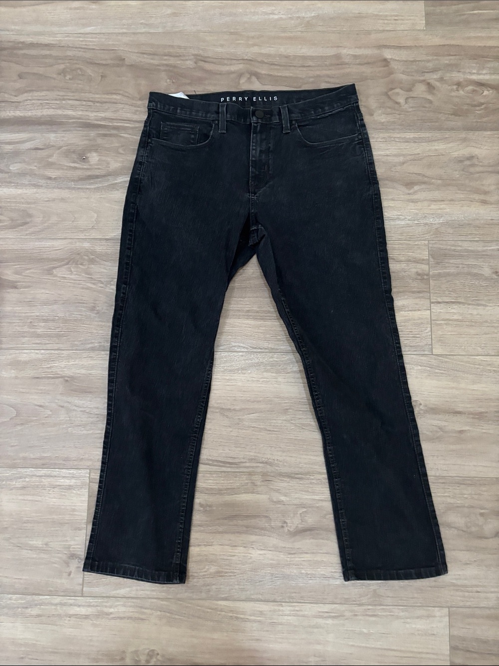 Perry Ellis | Straight Black Men's Jeans 34x30